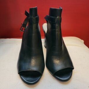 Via Spiga Black Heeled Boots